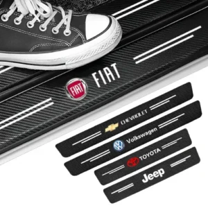 Protetor Soleira Personalizado Universal Para Carro CarbonSill
