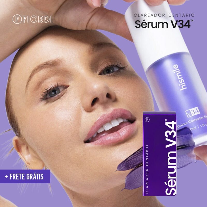 Clareador Dentário - Sérum V34